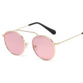 2020 Fashion Round Metal Style Tint Ocean Lens Sunglasses Vintage Classic Brand Design Sun Glasses Oculos De Sol